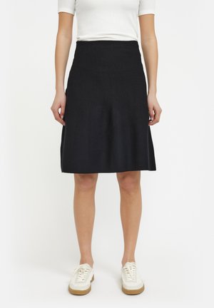 A-line skirt - black