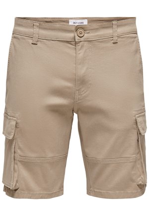 Only & Sons, ONSCAM STAGE CARGO LIFE - Shorts - chinchilla