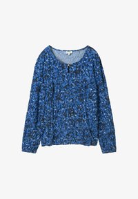 Ausgewählt, navy watercolor squares design