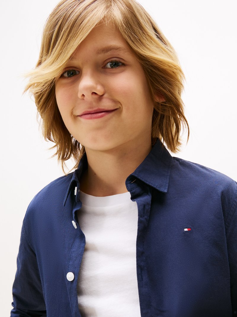 Tommy Hilfiger SOLID Camicia twilight navy/blu scuro