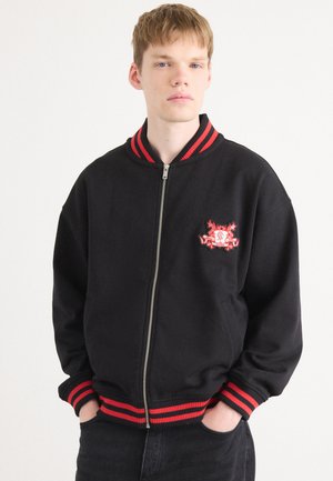 Zip-up sweatshirt - black
