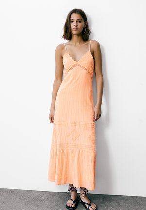 PULL&BEAR Maxi dress - orange