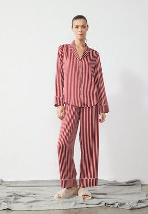 Anna Field Nattdrakt - red,white