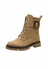 Marco Tozzi Bottines à plateau - beige