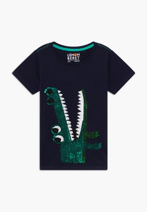 SMALL BOYS - T-shirt con stampa - navy blazer