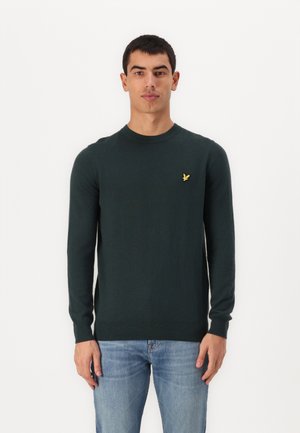 CREW NECK - Jumper - argyle teal