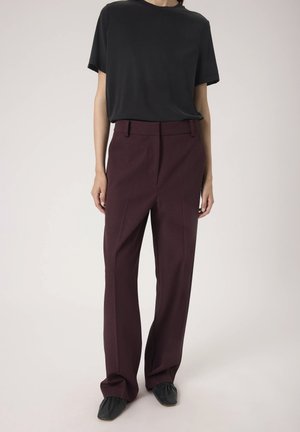 SUITING - Pantalones - winetasting melange