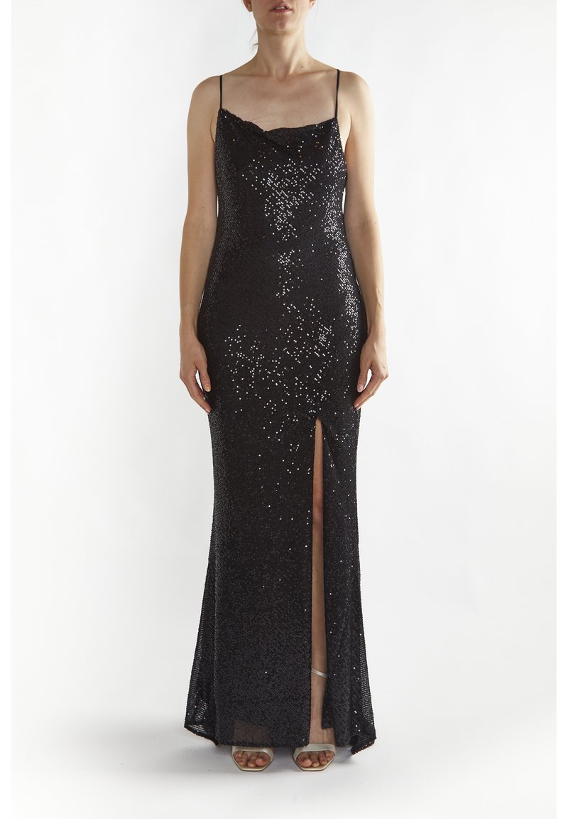 True Decadence Iltapuku - black sequin