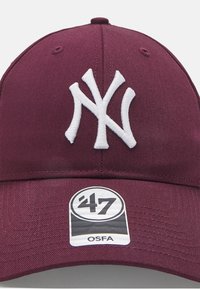 '47 NEW YORK YANKEES RAISED BASIC UNISEX - Šiltovka - dark maroon