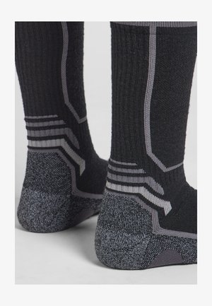 Jack Wolfskin TREK MERINO - Sportsokken - black