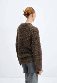 Mango Strickpullover - brown