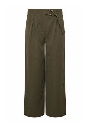 Pixie Girl, PETITE WIDE LEG TROUSERS - Bukser - olive