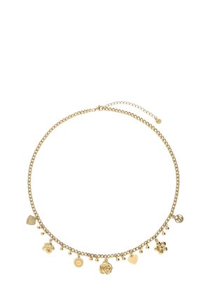 BOTANICAL WITH CANDY FLOWERS - Necklace - gold-coloured