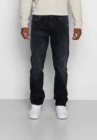 Jack & Jones - JJIMIKE JJORIGINAL - Relaxed fit jeans - black denim Thumbnail Image 1