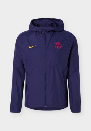 Nike Performance, FCB CITY SIDE RUNNING - Ρούχα για κλαμπ - blackened blue/mineral yellow