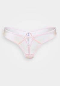 Στρινγκ - white/light pink