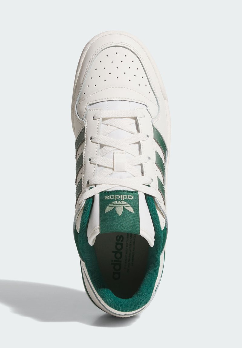 adidas Originals FORUM UNISEX - Sneakers laag - cloud white collegiate  green silver green/crme - Zalando.nl