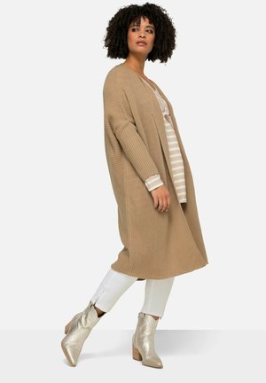 Angel of Style LONGCARDIGAN LONG-SLEEVE - Kardigan - taupe