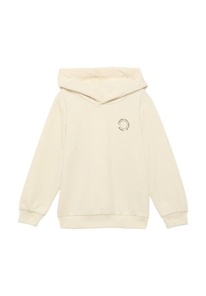 MIT UND KLEINEM DETAIL - Hoodie - helles sand