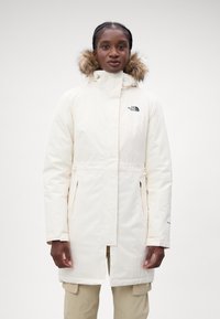 The North Face ZANECK PARKA - Párka - white dune