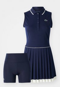 HERITAGE  - Leggings - navy blue flournavy blue