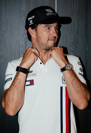 Tommy Hilfiger, TH X CADILLAC FORMULA 1 TEAM SILVERSTONE® JERSEY T-SHIRT - Tričko s potlačou - white
