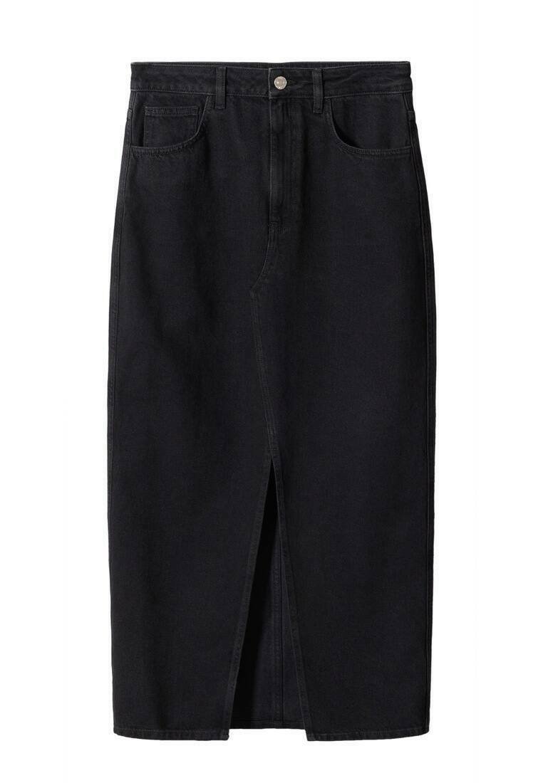 Mango Jeansrok zwart denim/blackdenim Mango Jeansrok zwart denim/blackdenim
