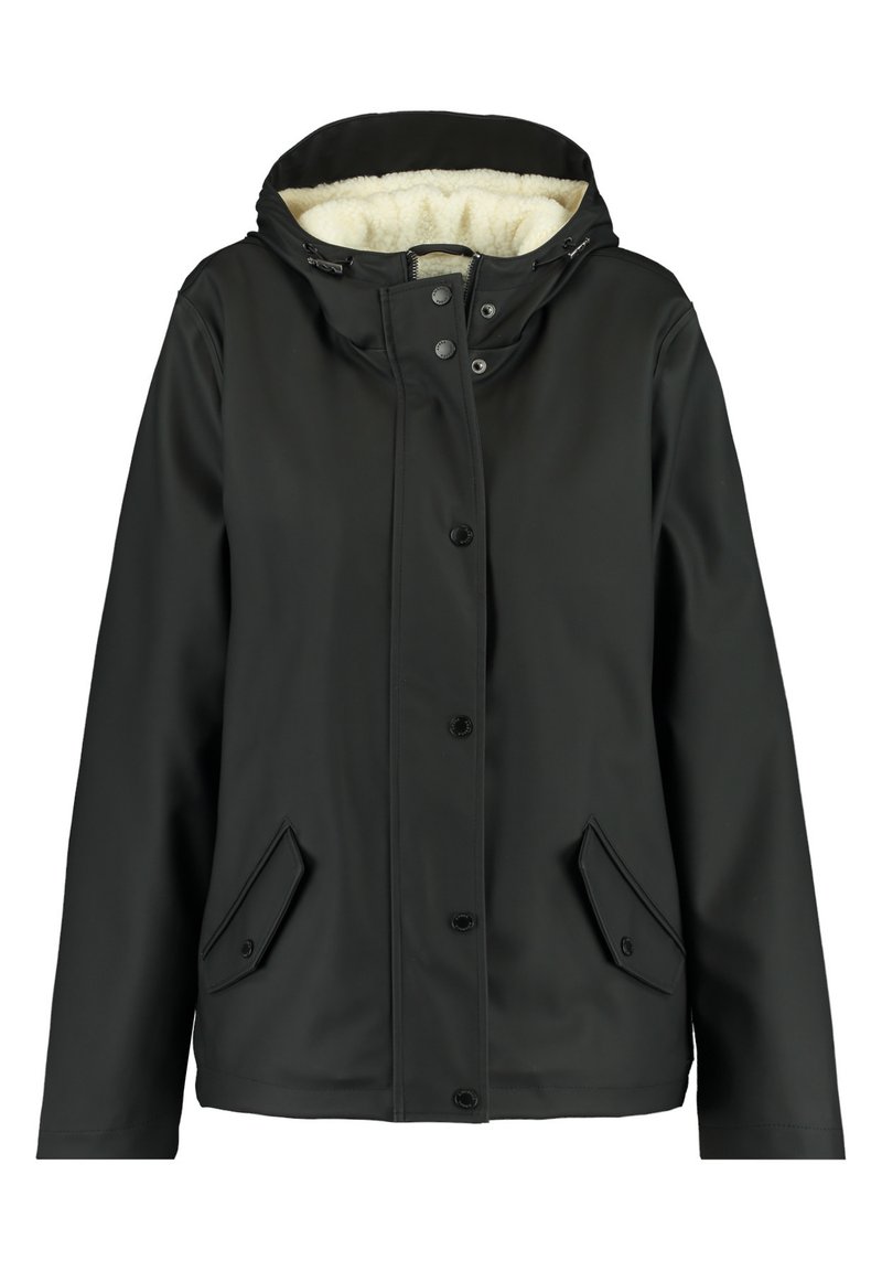 Damen Leichte Jacken | America Today AMERICA TODAY JANICE S TEDDY Regenjacke / wasserabweisende Jacke black/schwarz - QW61052 Damen Leichte Jacken | America Today AMERICA TODAY JANICE S TEDDY Regenjacke / wasserabweisende Jacke black/schwarz - QW61052