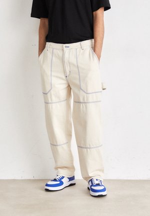 Jeans a sigaretta - beige