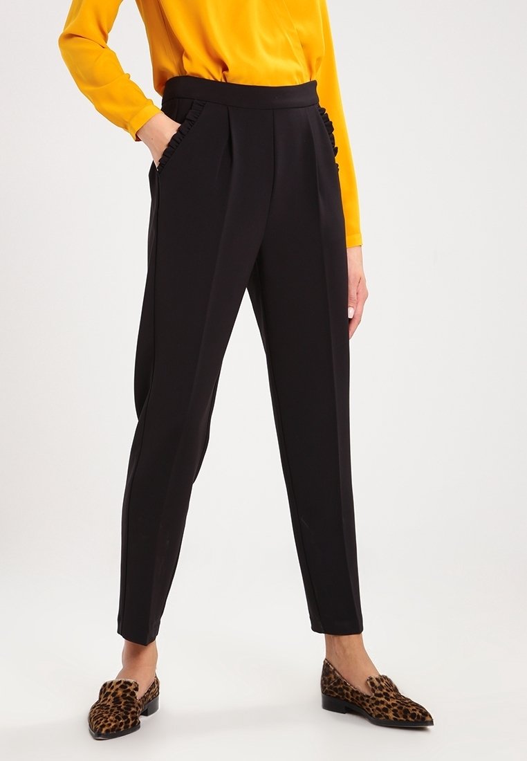 mint&berry Pantalon classique - black