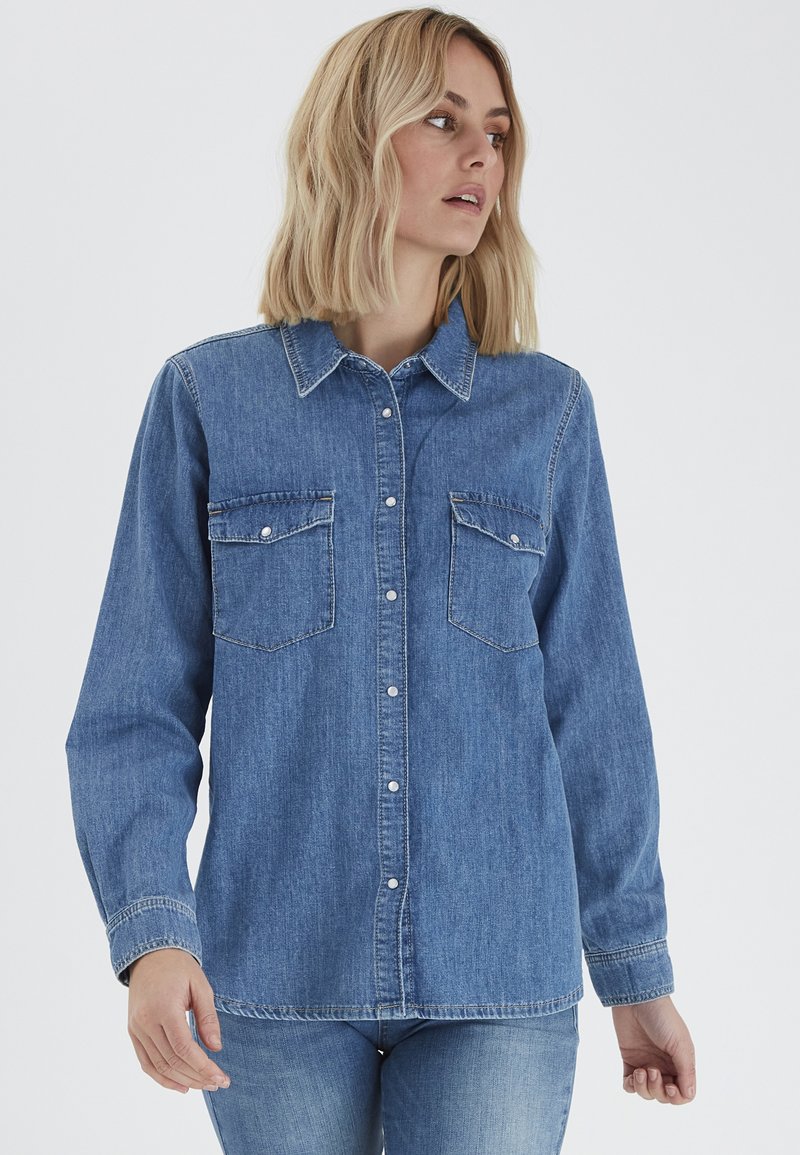 Denim Hemdbluse