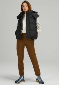 lululemon WUNDER PUFF CROPPED - Väst - black