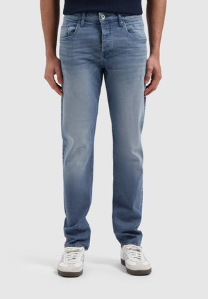 Straight leg jeans - denim blue grey