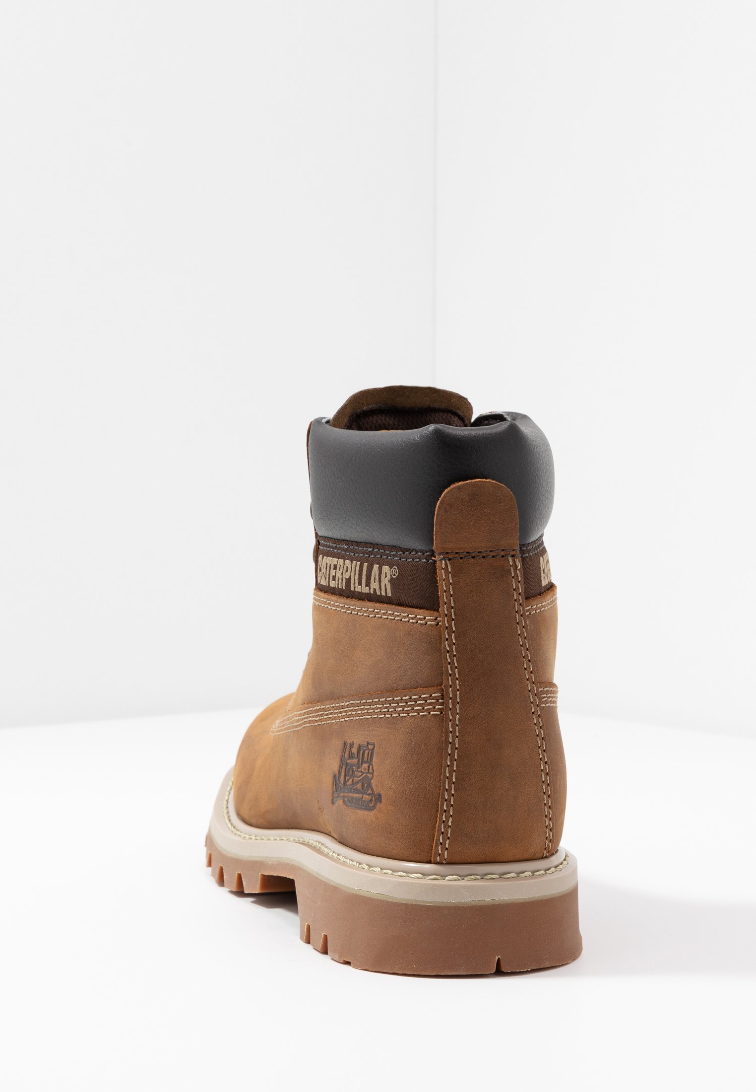 caterpillar colorado boots dark beige