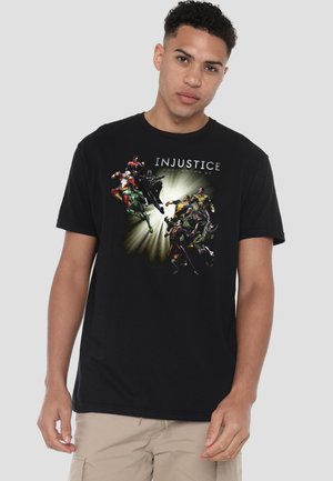 Cotton Soul, INJUSTICE GODS AMONG US GOOD VS EVILS - Print T-shirt - black
