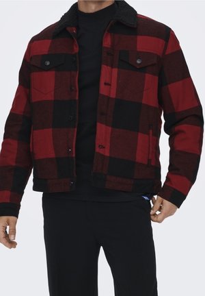Chaqueta de invierno - dark red