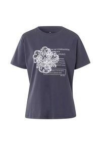 Print T-shirt - antracyt