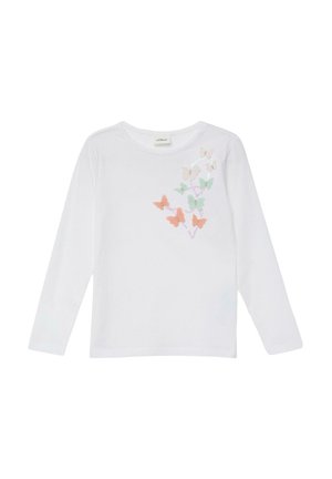 Langarmshirt - weiß