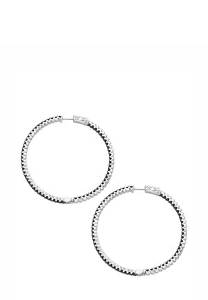 MIT ZIRKONIA - Ohrringe - schwarz