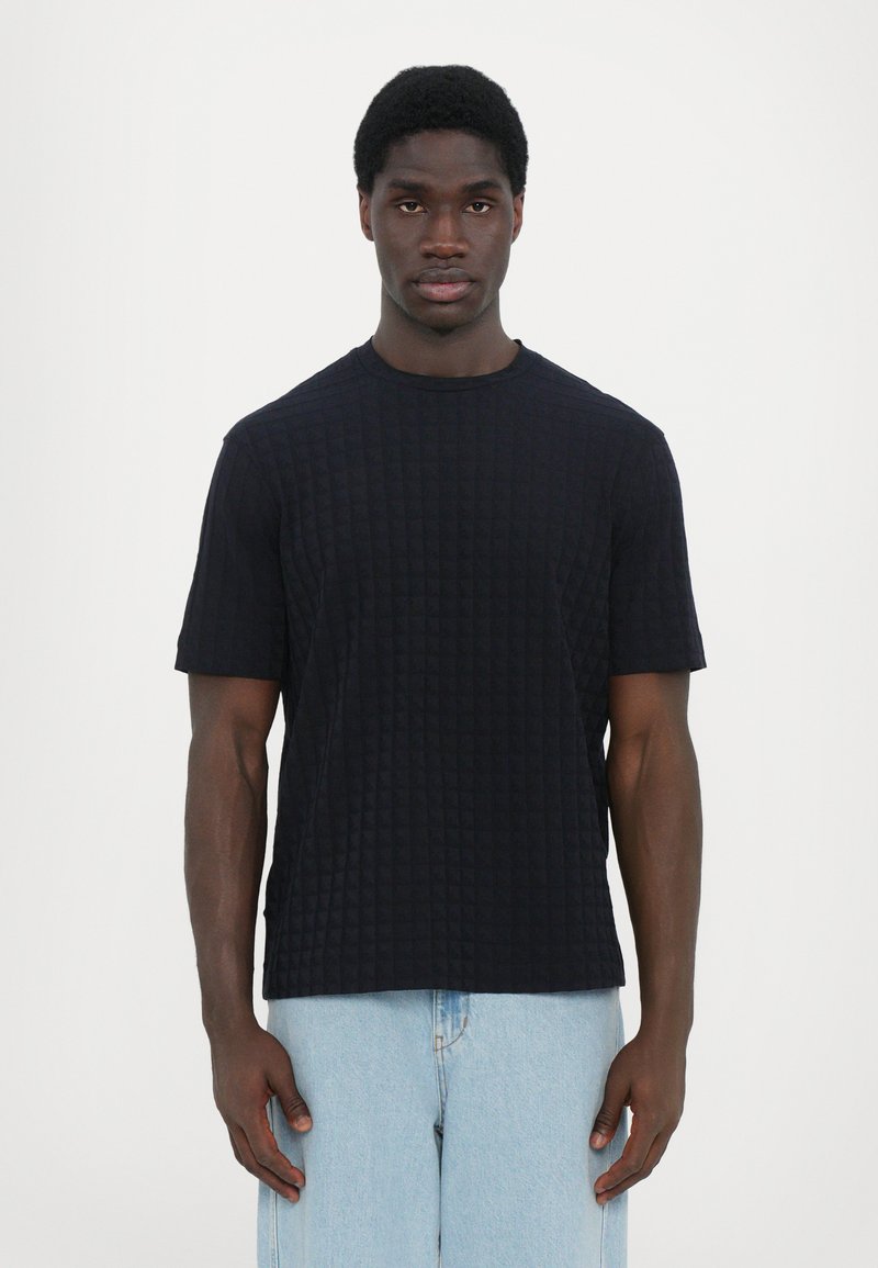 Emporio Armani - T-shirt imprimé - fancy blue, Agrandir
