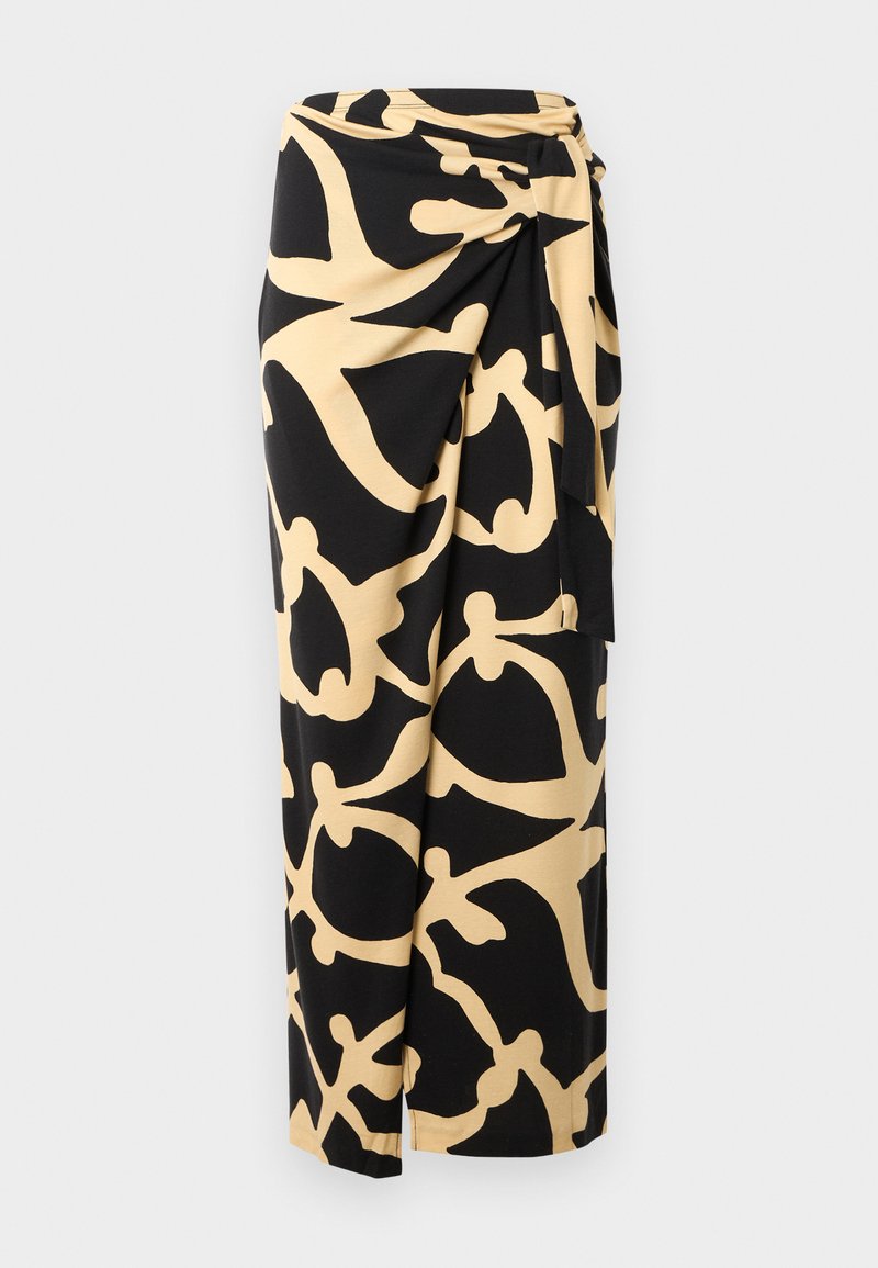 Diane von Furstenberg Maxirok zwart Diane von Furstenberg Maxirok zwart