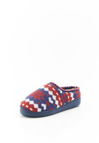 Damart Pantuflas - marine jacquard