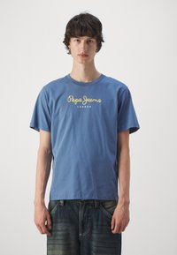 Pepe Jeans EGGO - Marškinėliai su spaudiniu - sea blue