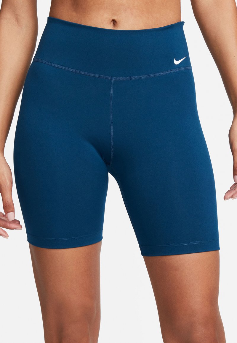 Nike Performance ONE - Leggings - valerian blue/white