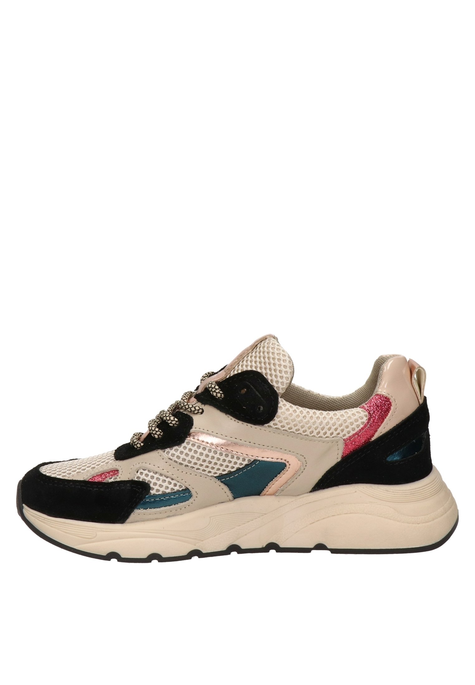 Nelson DAMES - Sneakers laag - zwart/Bruin - Zalando.nl