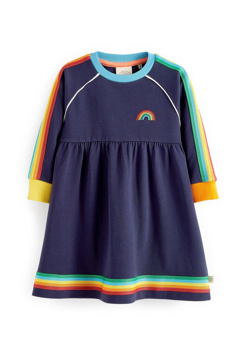 Little Bird RAINBOW STANDARD - Rochie tricotată - navy