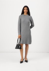 Object OBJVIOLA - Robe pull - medium grey melange