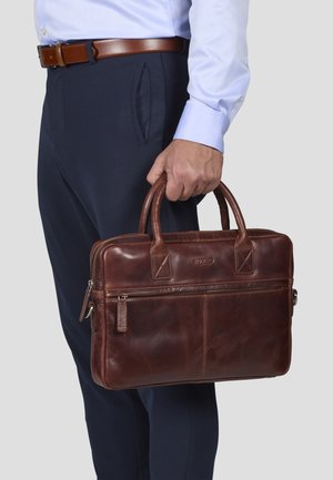 EVAN - Laptop bag - brown