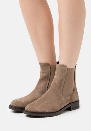 LEATHER - Botki - taupe