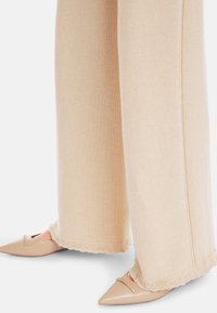 Marc Cain WINDER - Trousers - sandstone melange